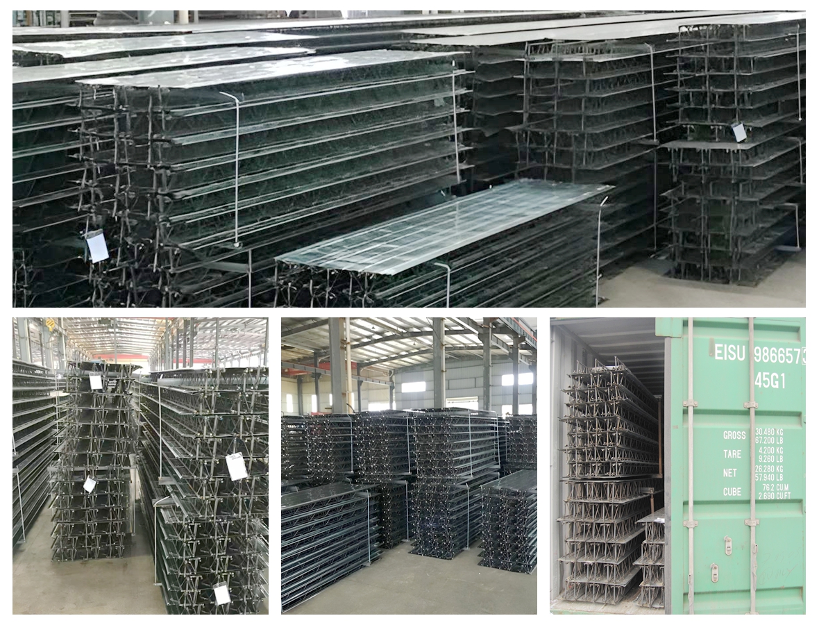 Hoja de cubierta de truss