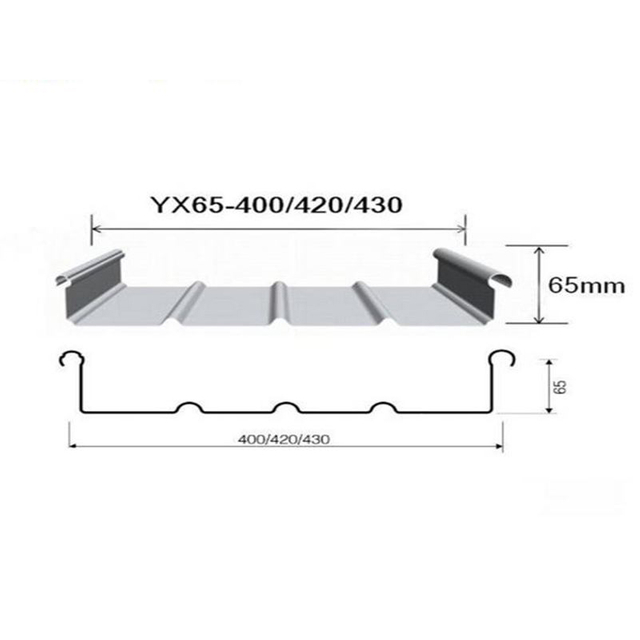 Hoja de techo corrugada de aleación de aleación de AL-MG-MN